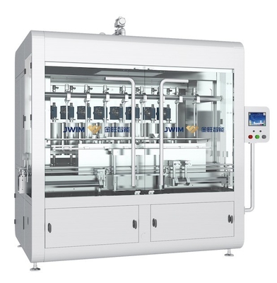 1000-5000 ml Obrotowa maszyna do napełniania tłoków o wysokiej lepkości