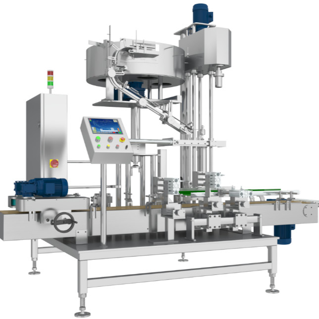 1-5L/5-30L bębnowa automatyczna jednogłowa butelka Ropp Capping Machine FX-1D 600BPH